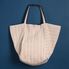 숄더백 BLUE LABEL STRIPE LINEN SHOPPER BAG - YB1001BE /BEIGE