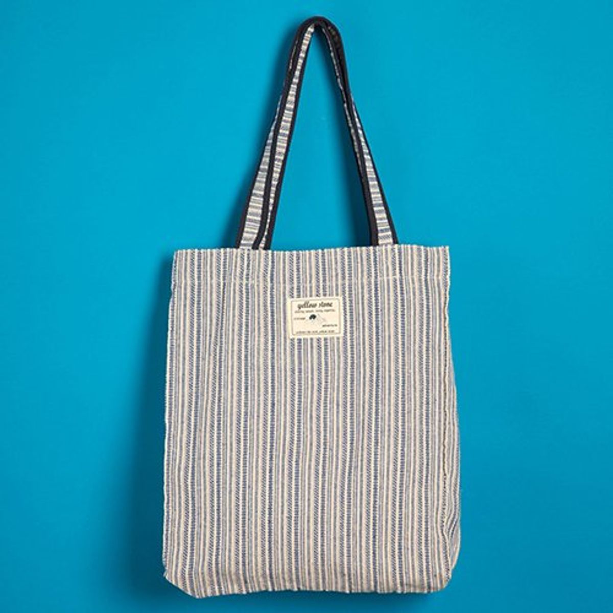 옐로우스톤(YELLOWSTONE) 숄더백 BLUE LABEL STRIPE LINEN SHOULDER BAG -YB1004BU /BLUE