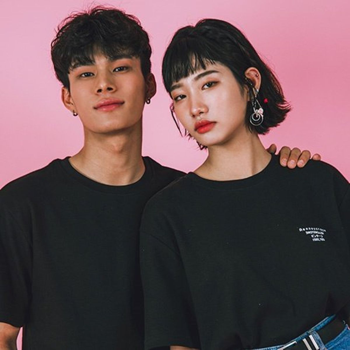 옐로우스톤(YELLOWSTONE) 오버핏 티셔츠 Overfit T-Shirts  -YS103BK /Black