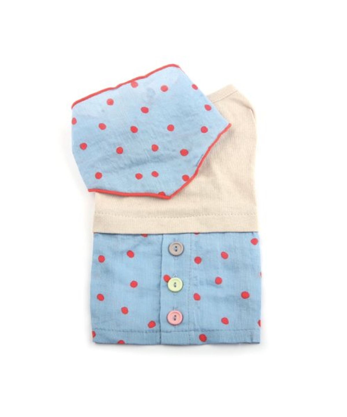 몽슈슈(MONCHOUCHOU) Lilly Top_Blue