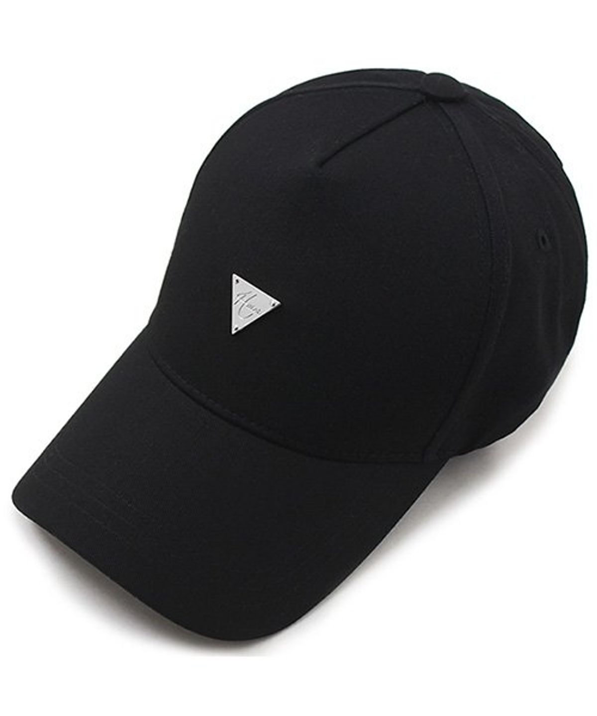 헤이터(HATER) 실버 클래식 로고 트러커 볼캡 블랙