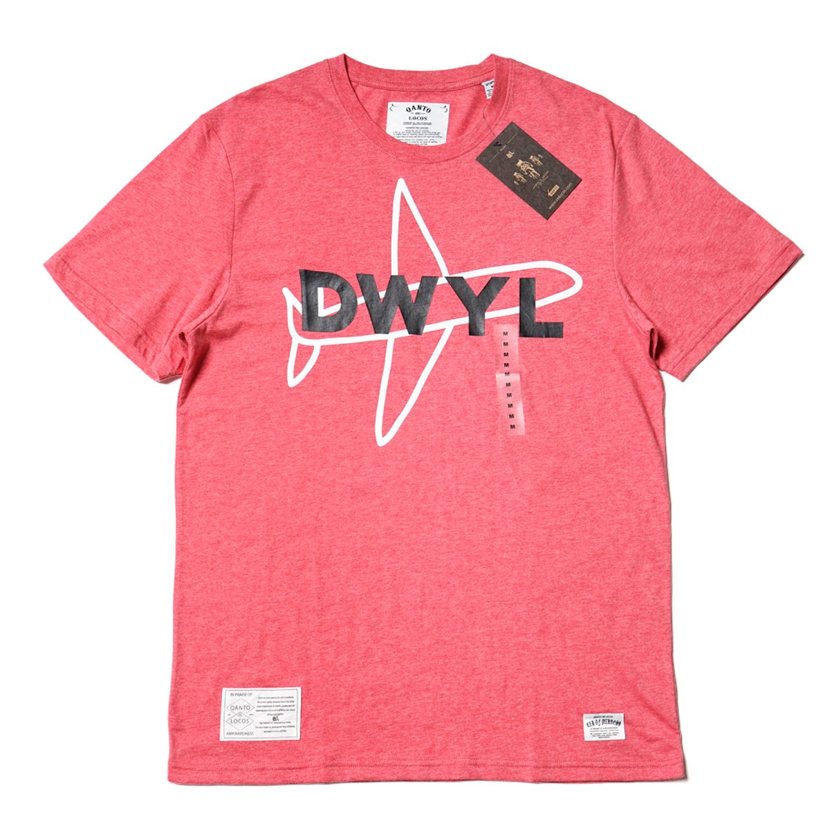 콴토데로코스(QANTO DE LOCOS) DWYL TEE_PINK