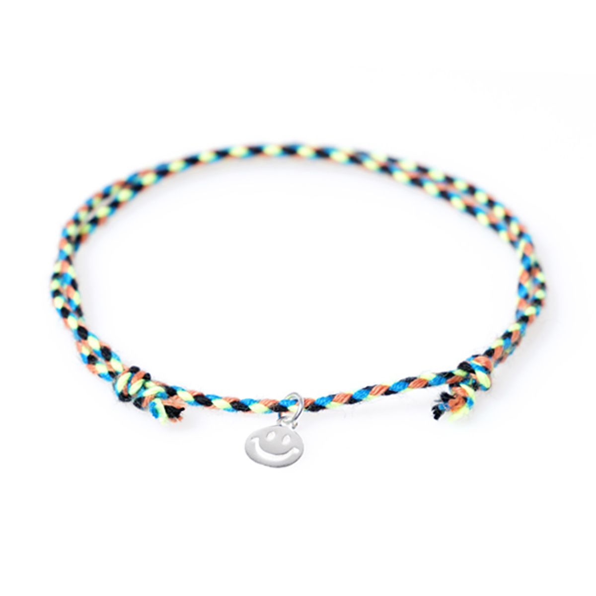 제이반스 클래식(JBANS CLASSIC) 리얼실버 스마일펜던트 발찌 (C1802-AC452NL)