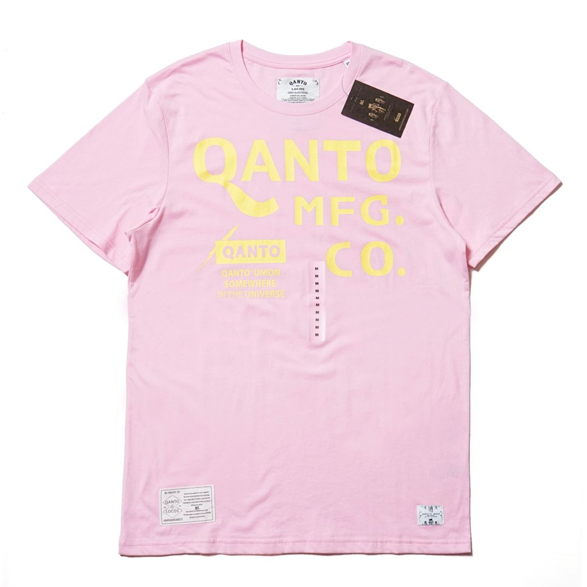 콴토데로코스(QANTO DE LOCOS) QANTO MFG TEE_PINK