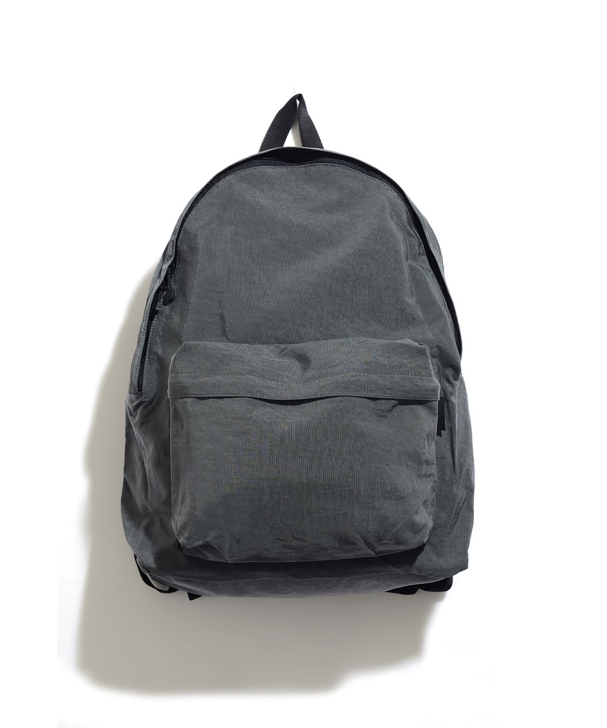 피스메이커(PIECE MAKER) SHIRRING NYLON BACKPACK (CHARCOAL)