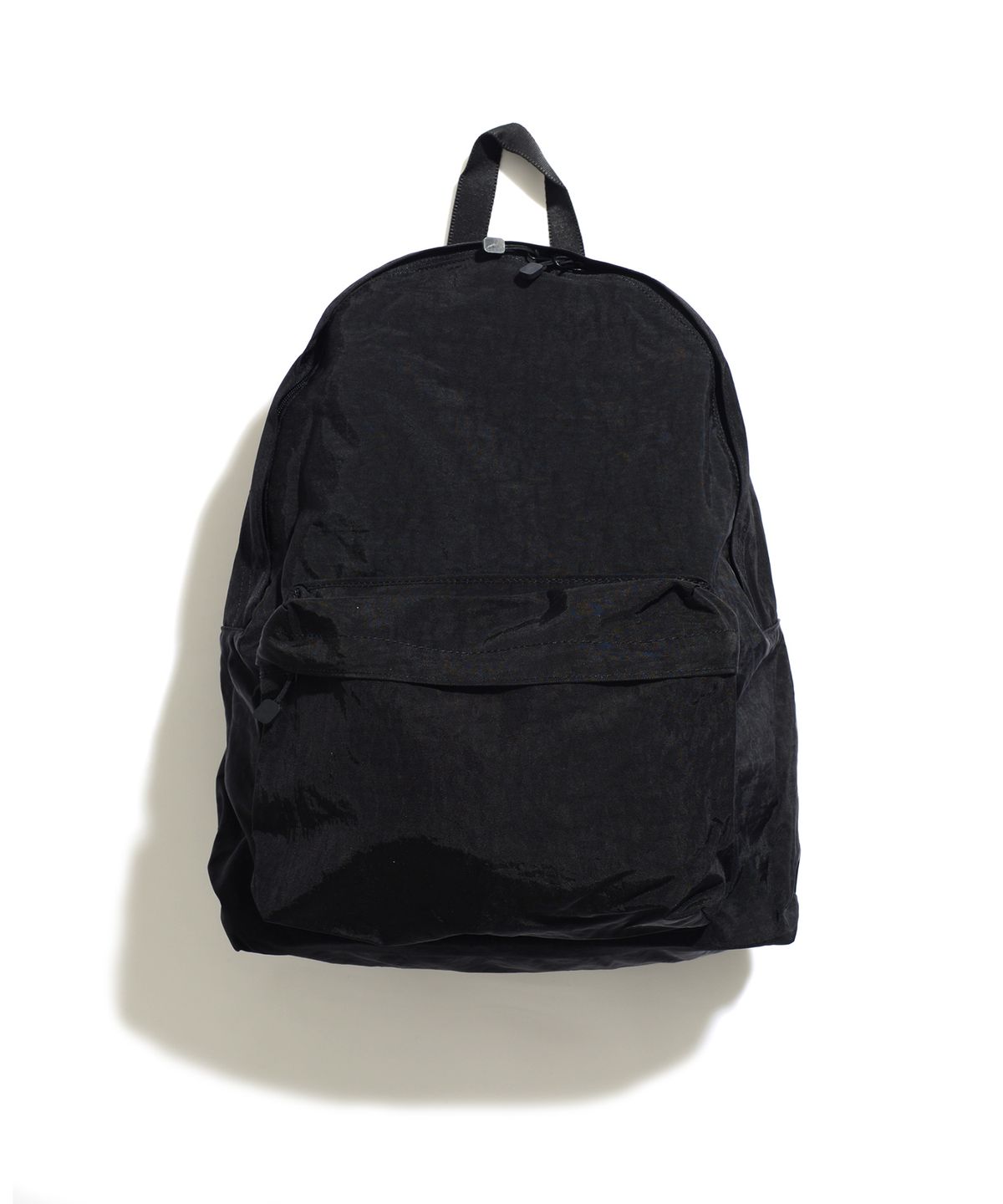 피스메이커(PIECE MAKER) SHIRRING NYLON BACKPACK (BLACK)