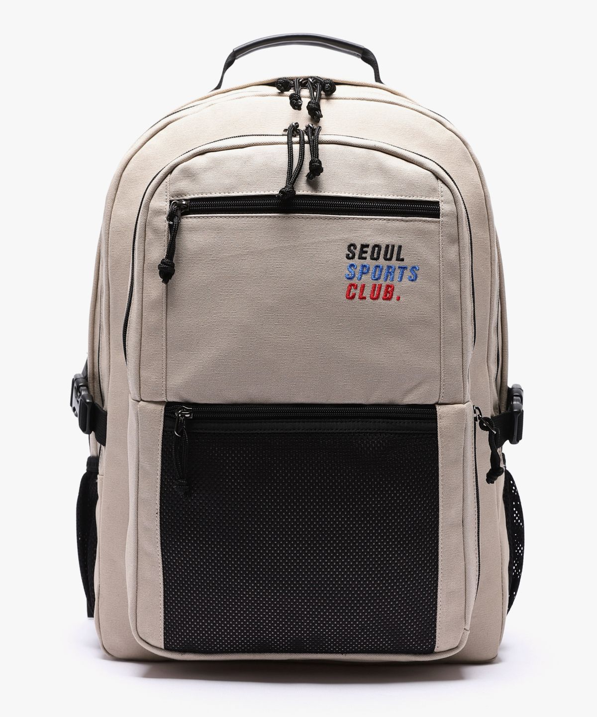피스메이커(PIECE MAKER) SSC SQUARE BACKPACK (BEIGE)