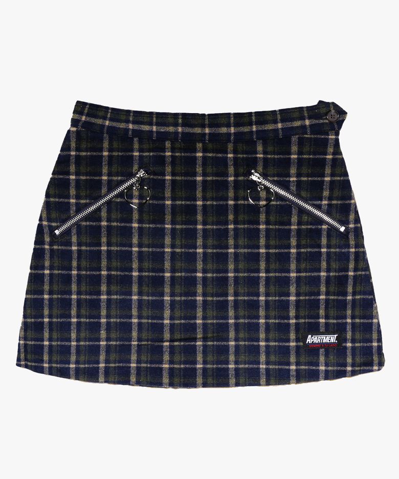(W) Romance Skirt - Navy