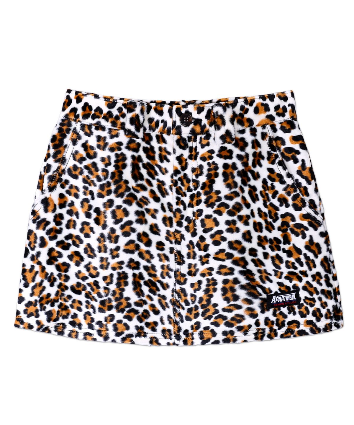 아파트먼트(APARTMENT) (W) Wind Cheetah Skirt - Ivory