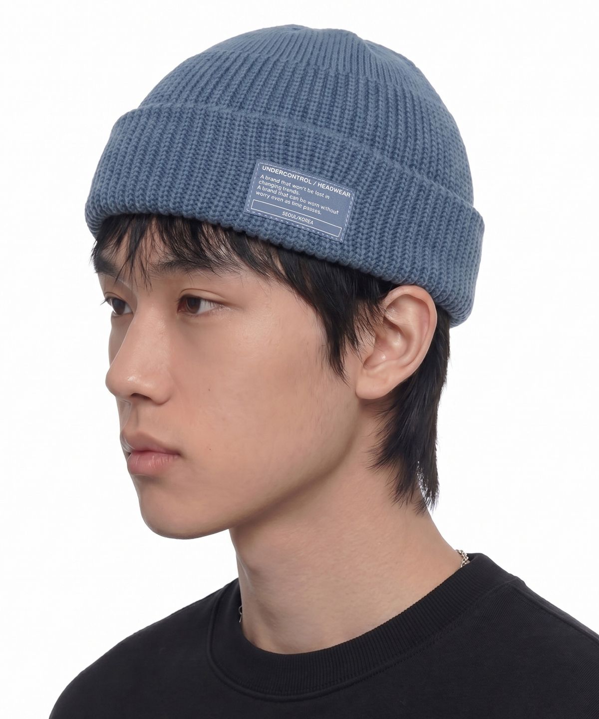 언더컨트롤(UNDERCONTROL) 겨울 숏비니 BEANIE / MONK FIT / SKY