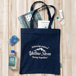 에코백 DENIM LOGO ECOBAG -YS2025DY DARK NAVY