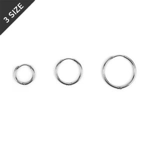 [남녀공용] 써지컬스틸 슬림 원터치 귀걸이 / GBSE-021