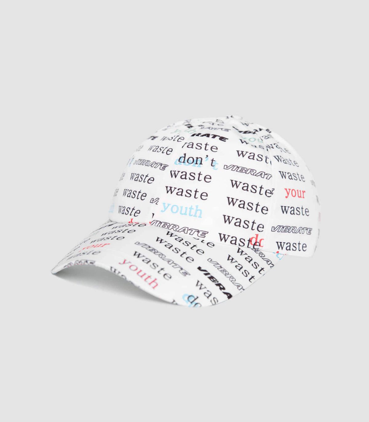 바이브레이트(VIBRATE) D.W.Y.Y PATTERN BALL CAP (WHITE)