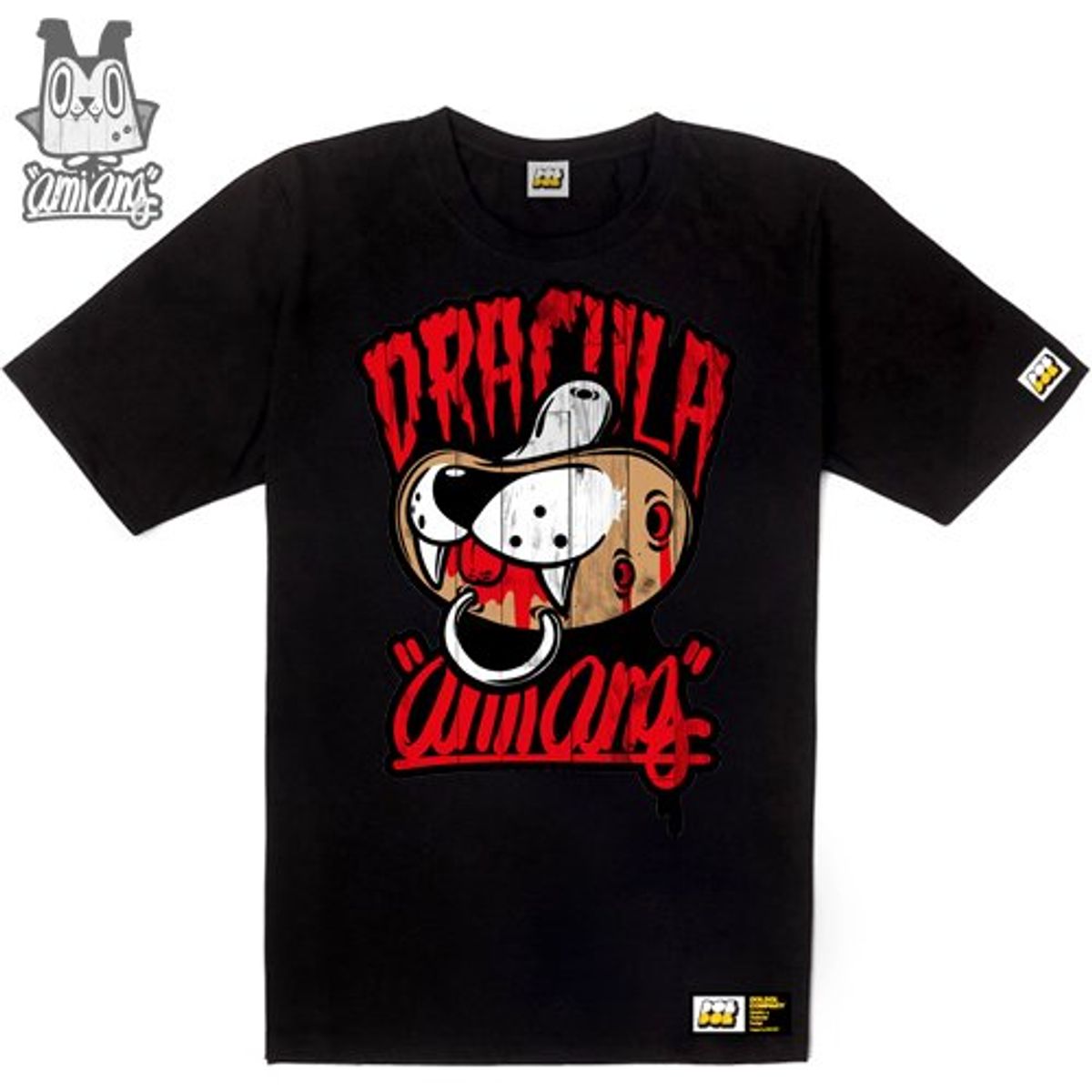 돌돌(DOLDOL) AMIANG_T-shirts_14 드라큘라가 입양한 늑대인간 아기 아미앙 캐릭터 그래픽 티셔츠