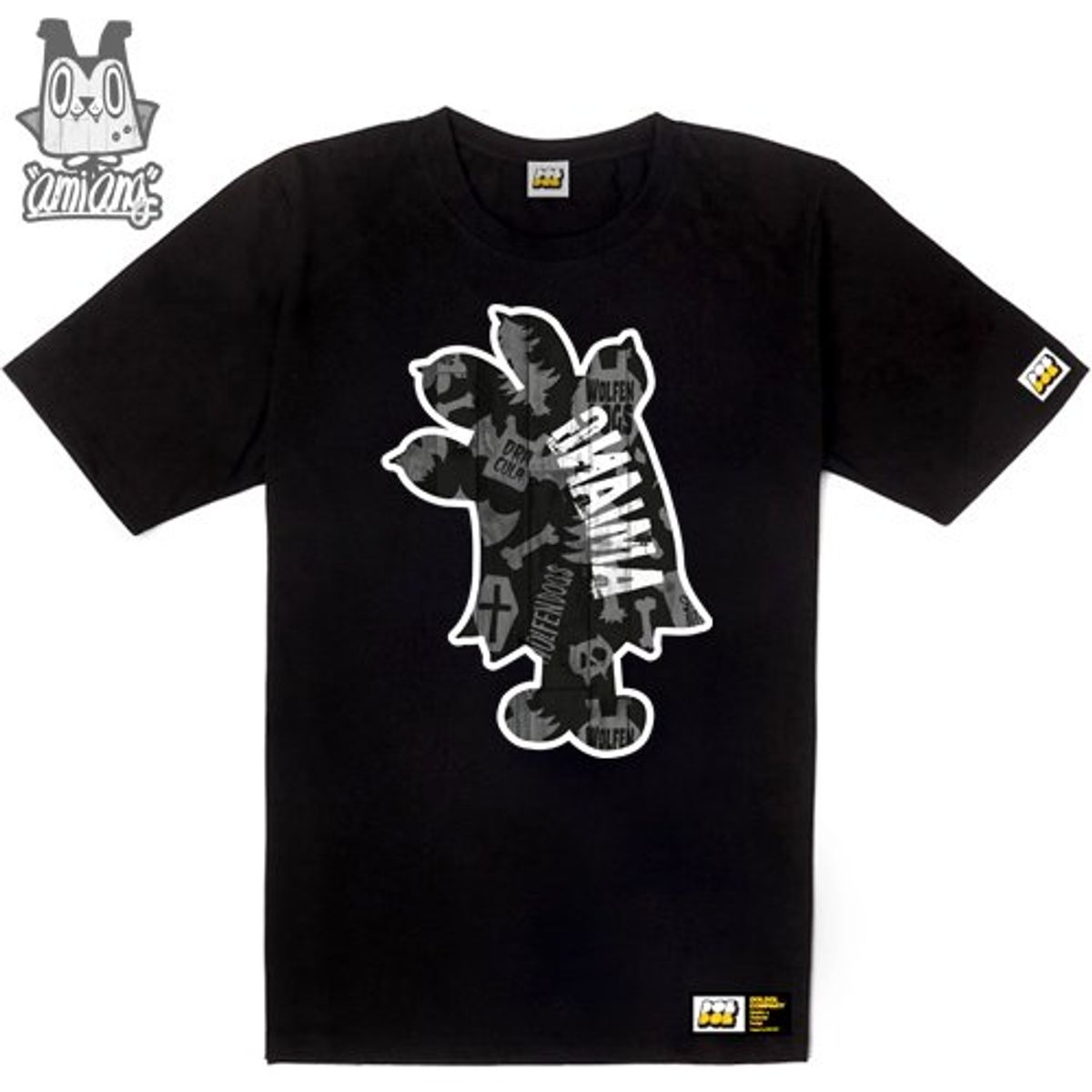 돌돌(DOLDOL) AMIANG_T-shirts_16 드라큘라가 입양한 늑대인간 아기 아미앙 캐릭터 그래픽 티셔츠