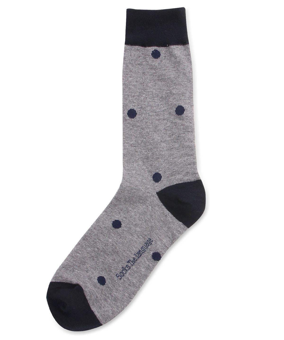 삭스더랭귀지(SOCKS THE LANGUAGE) 포지셔닝 도트패턴 디자인양말