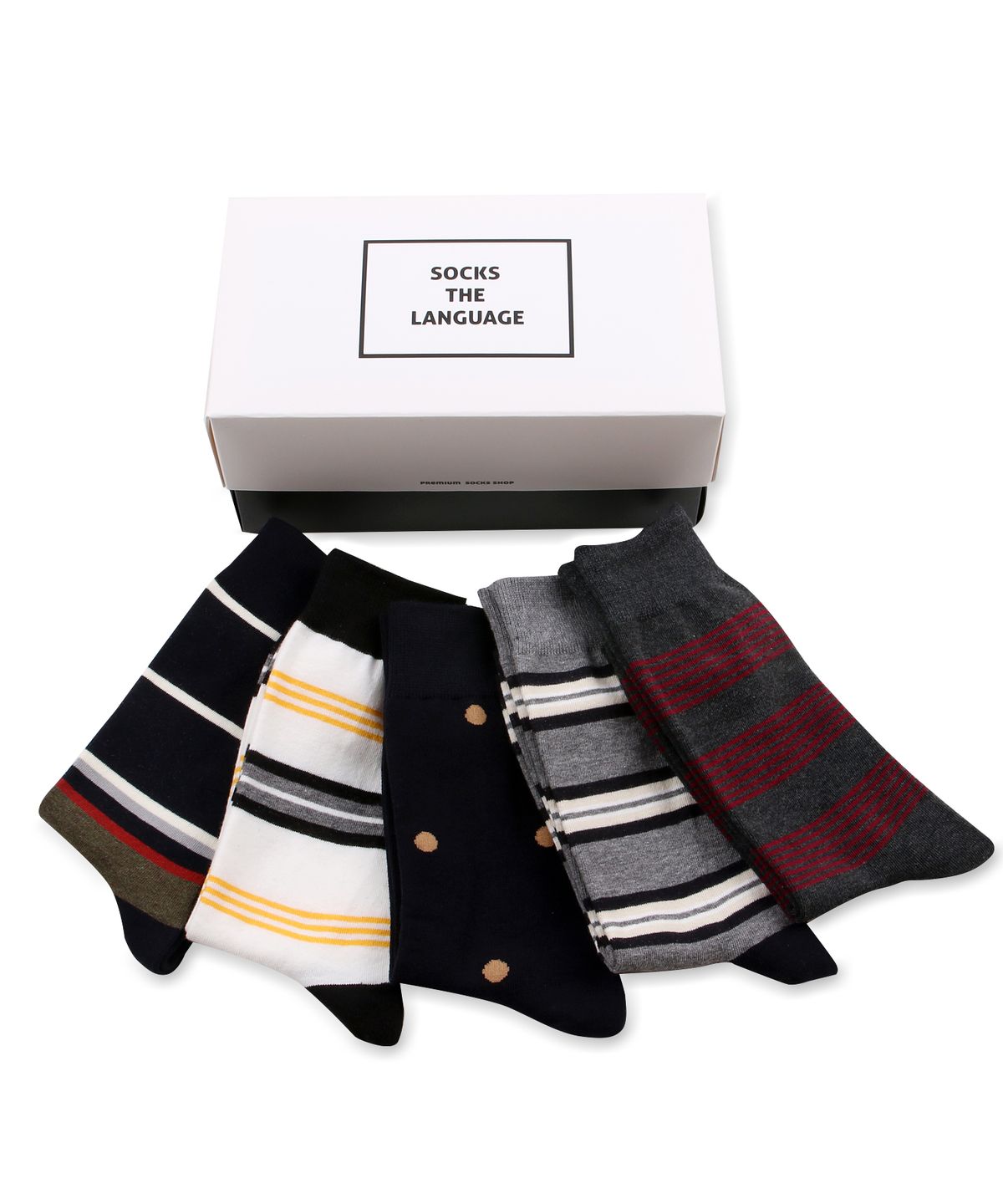 삭스더랭귀지(SOCKS THE LANGUAGE) 포텐 패션양말 5세트