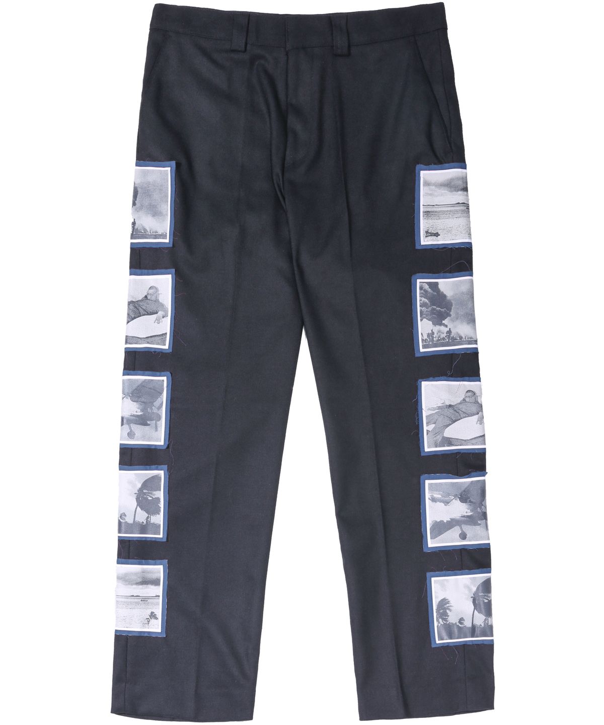 언더에어(UNDERAIR) Rockin Patch Slacks - Navy
