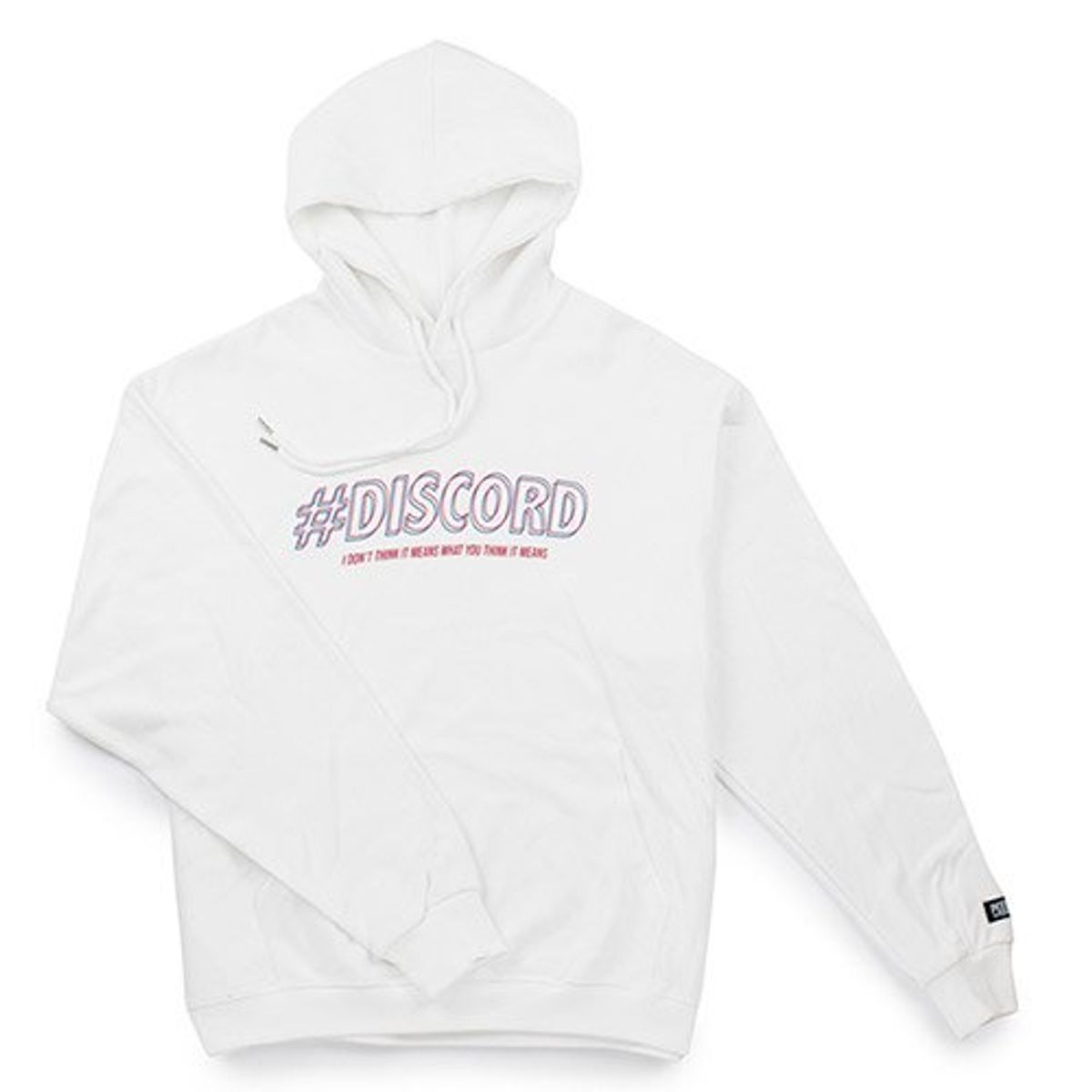 핍스(PEEPS) new discord hoody(ivory)