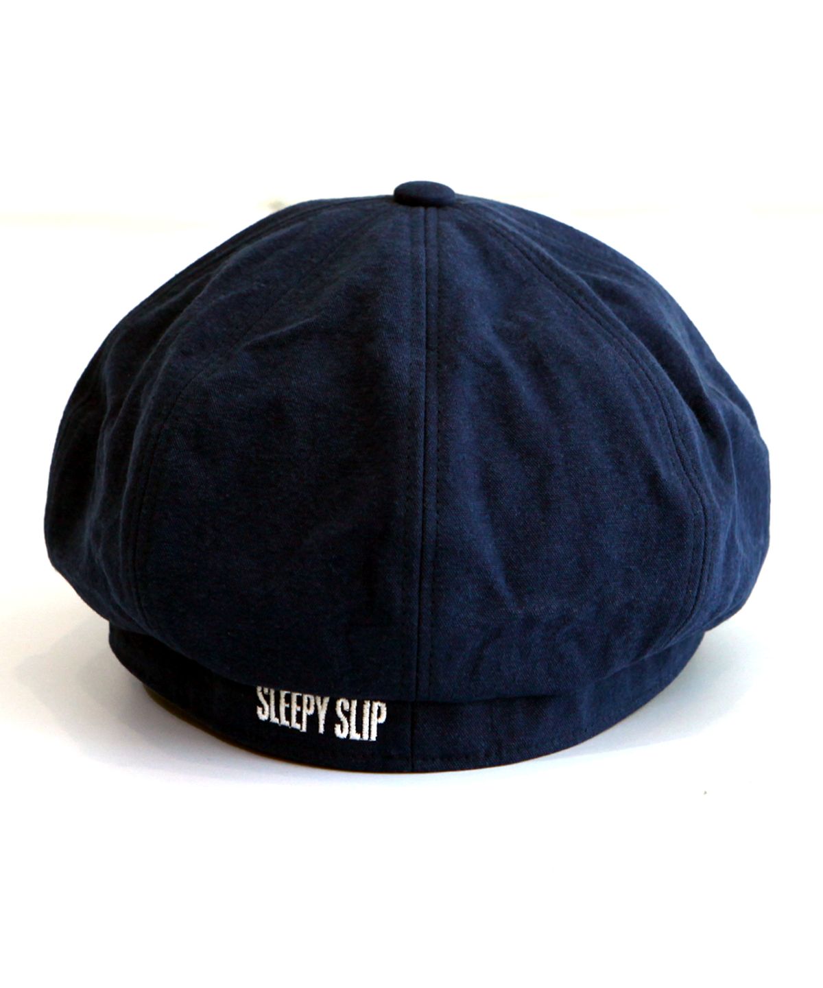 슬리피슬립(SLEEPYSLIP) [unisex]SIGNATURE NAVY NEWSBOY CAP