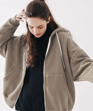 와핑 후드집업 코코아 JJOT7203