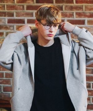 와핑 후드집업 그레이 JJOT7203