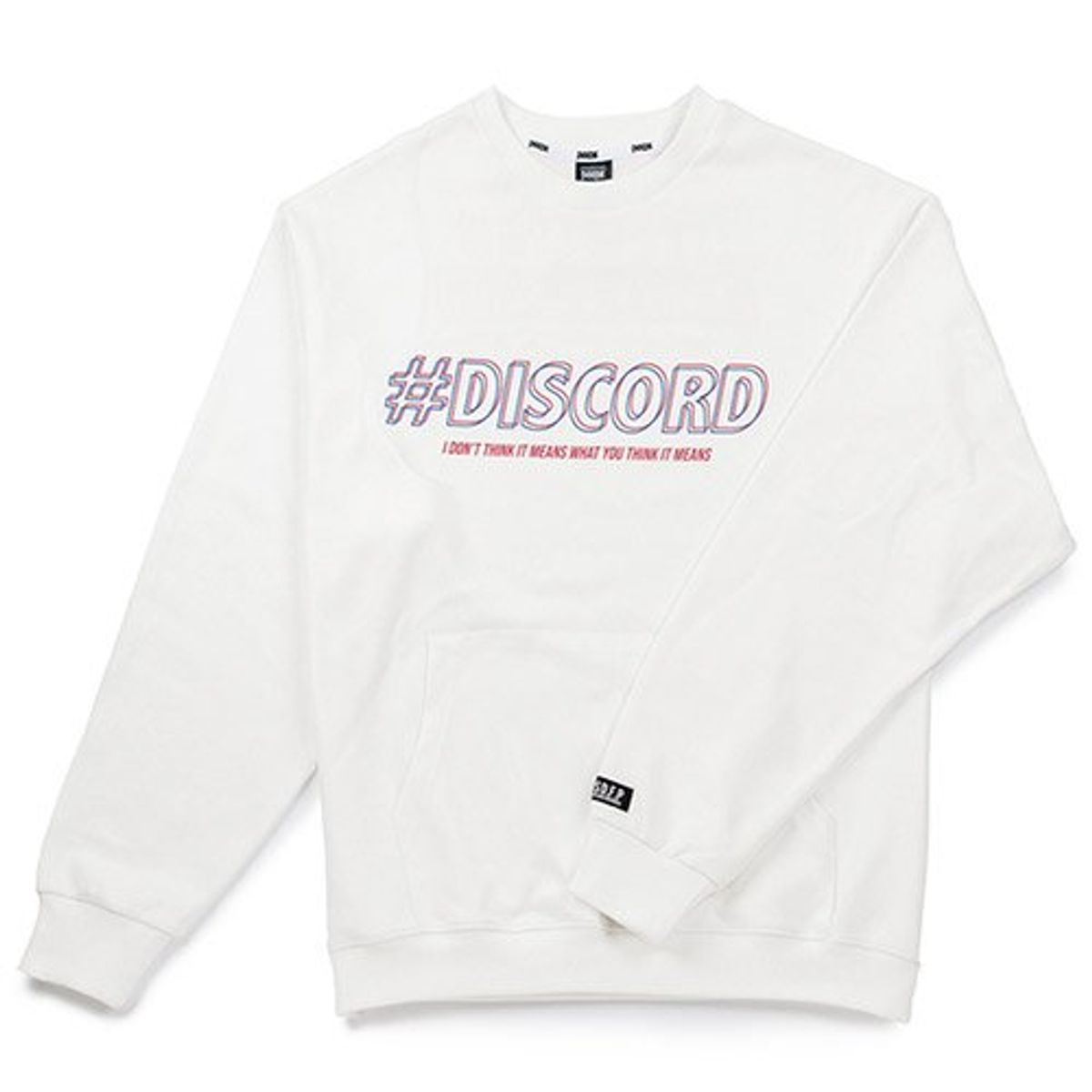 핍스(PEEPS) new discord crewneck(ivory)