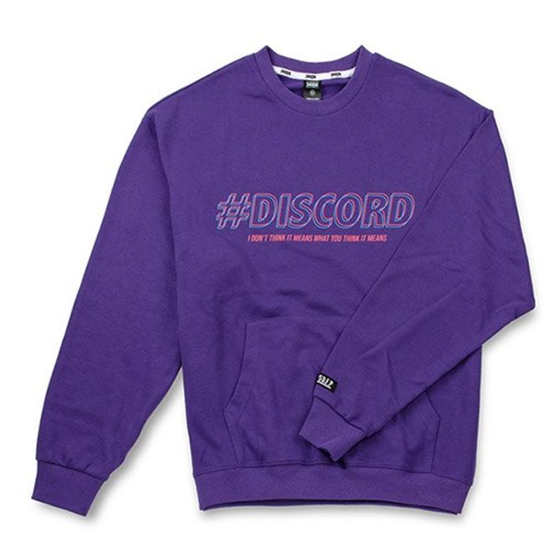 new discord crewneck(violet)