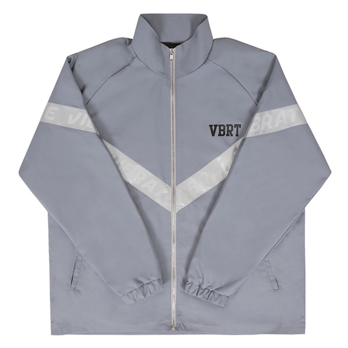 바이브레이트(VIBRATE) REFLEX TAPE WINDBREAKER (GRAY)