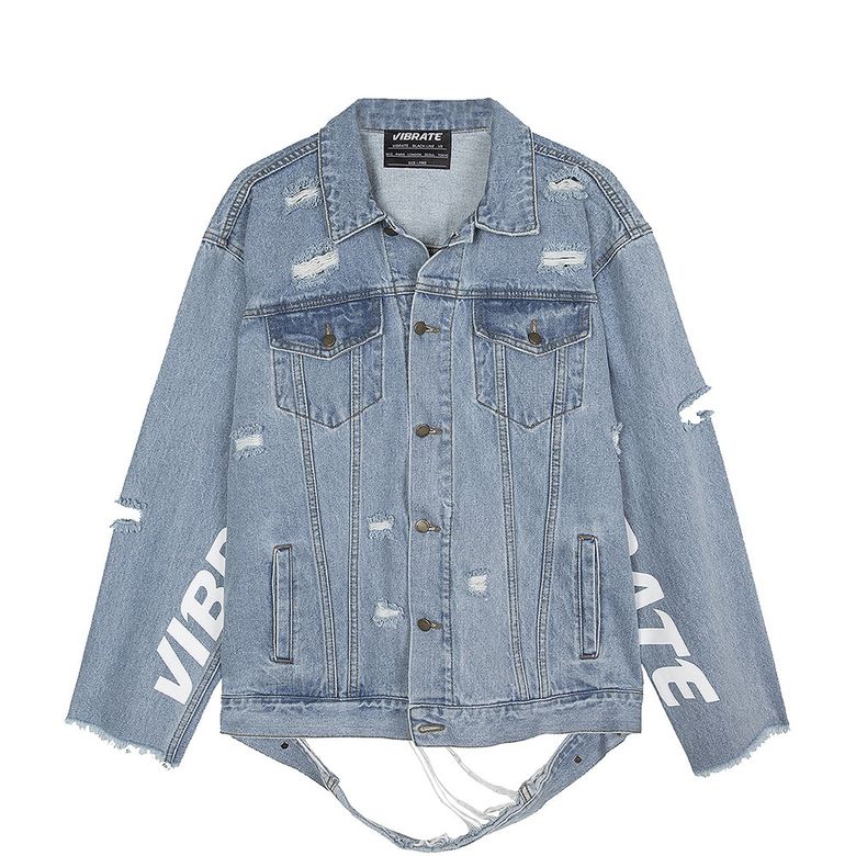 DAMAGED DENIM JACKET