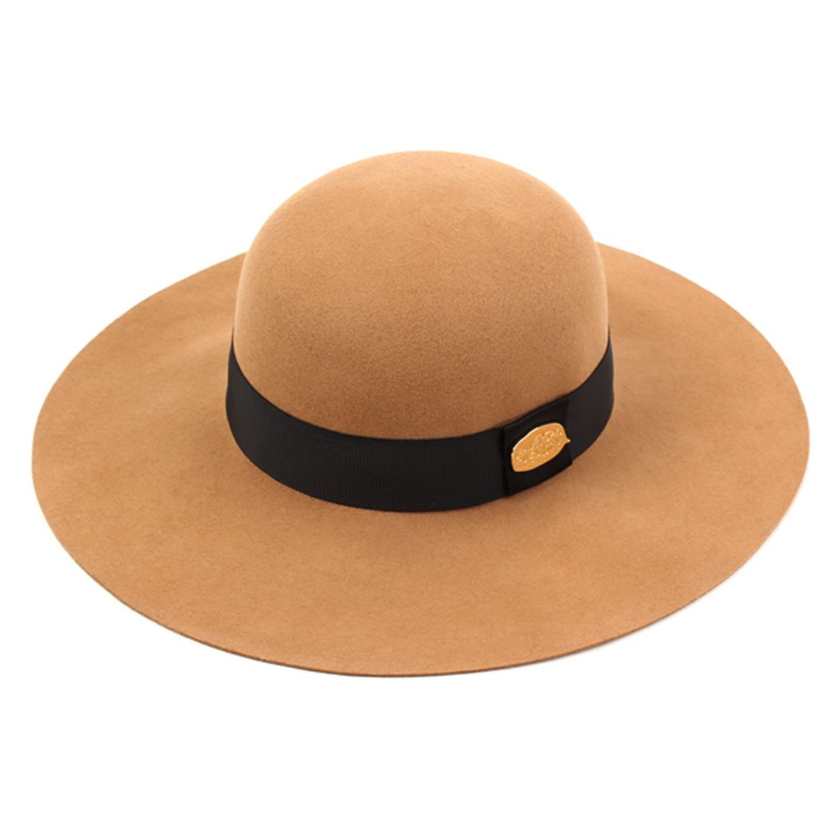 유니버셜 케미스트리(UNIVERSAL CHEMISTRY) Round GD Metal Line Wool BG Fedora 울페도라