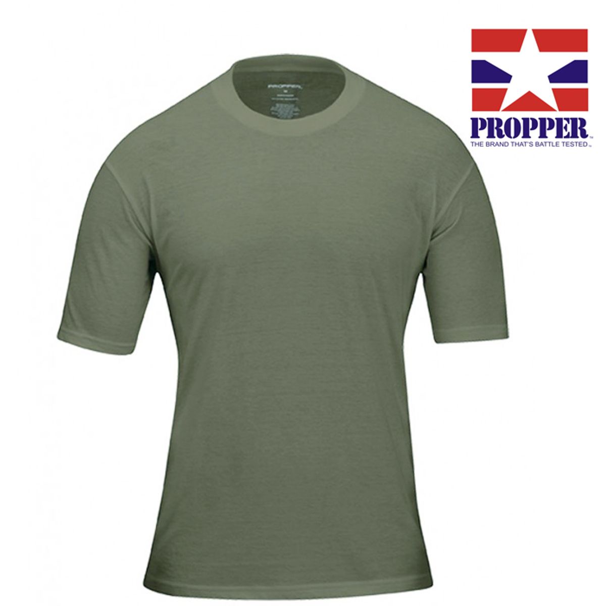 프로퍼(PROPPER) 프로퍼 팩 3 티셔츠 크루 넥 (올리브)