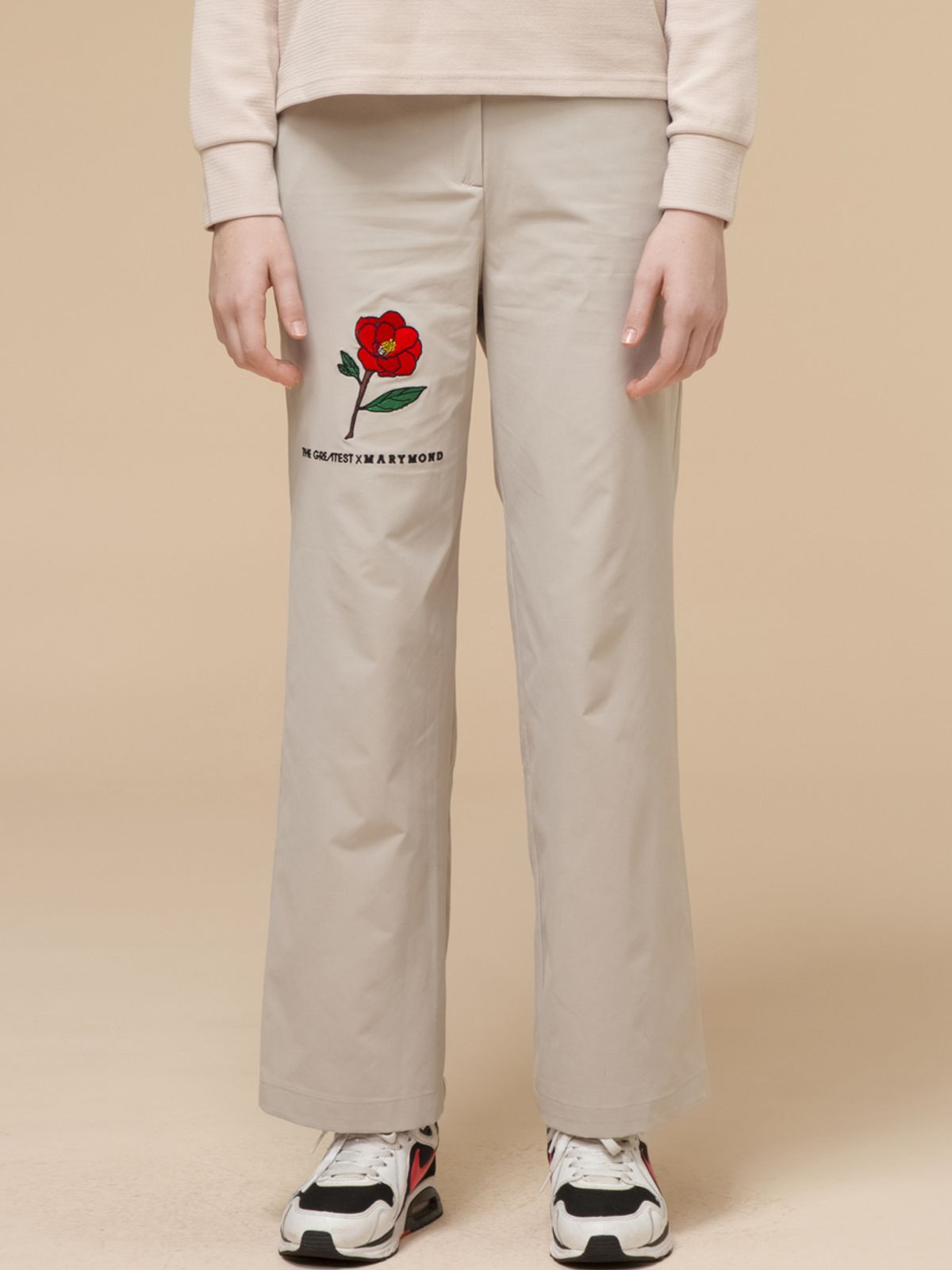 그레이티스트(THE GREATEST) GTXMMD 03 Camellia Pants BEIGE