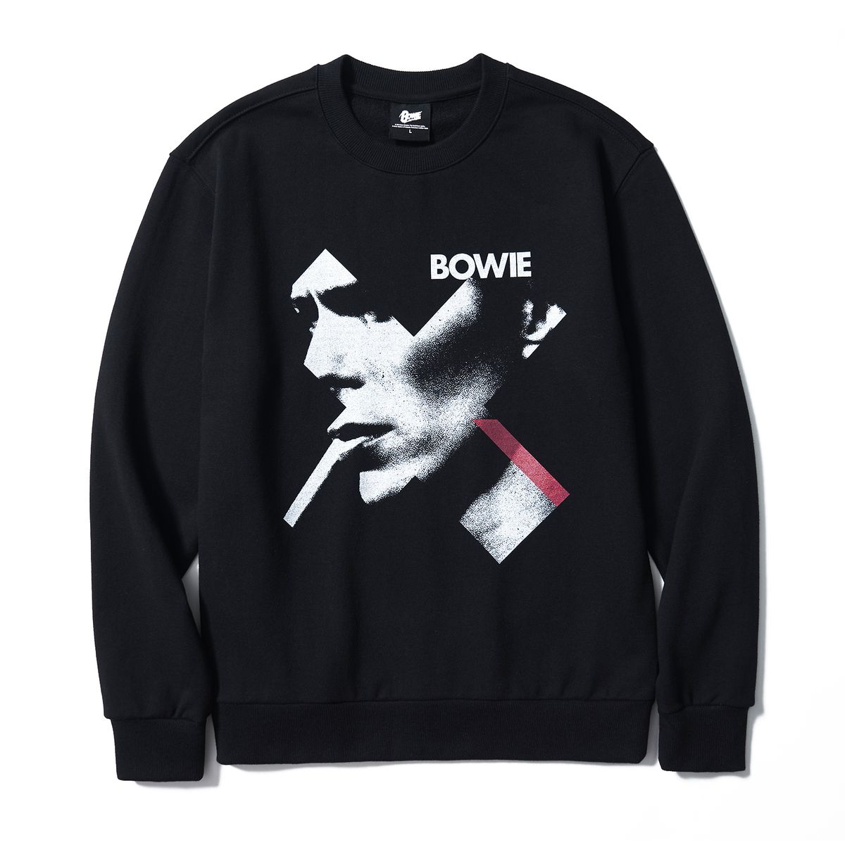 브라바도(BRAVADO) BOWIE Smoke Red Full Name SWEATSHIRT (BRENT1813)