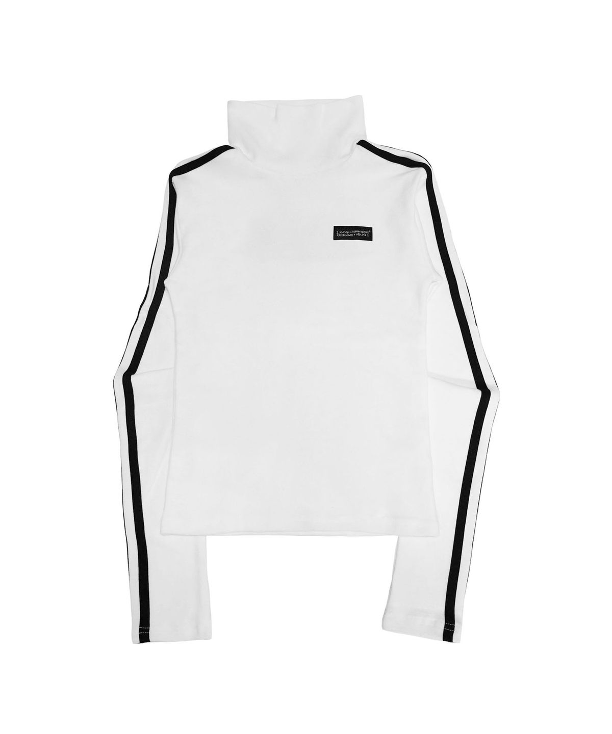 아임낫어휴먼비잉(I AM NOT A HUMAN BEING) LOGO MOK NECK - WHITE