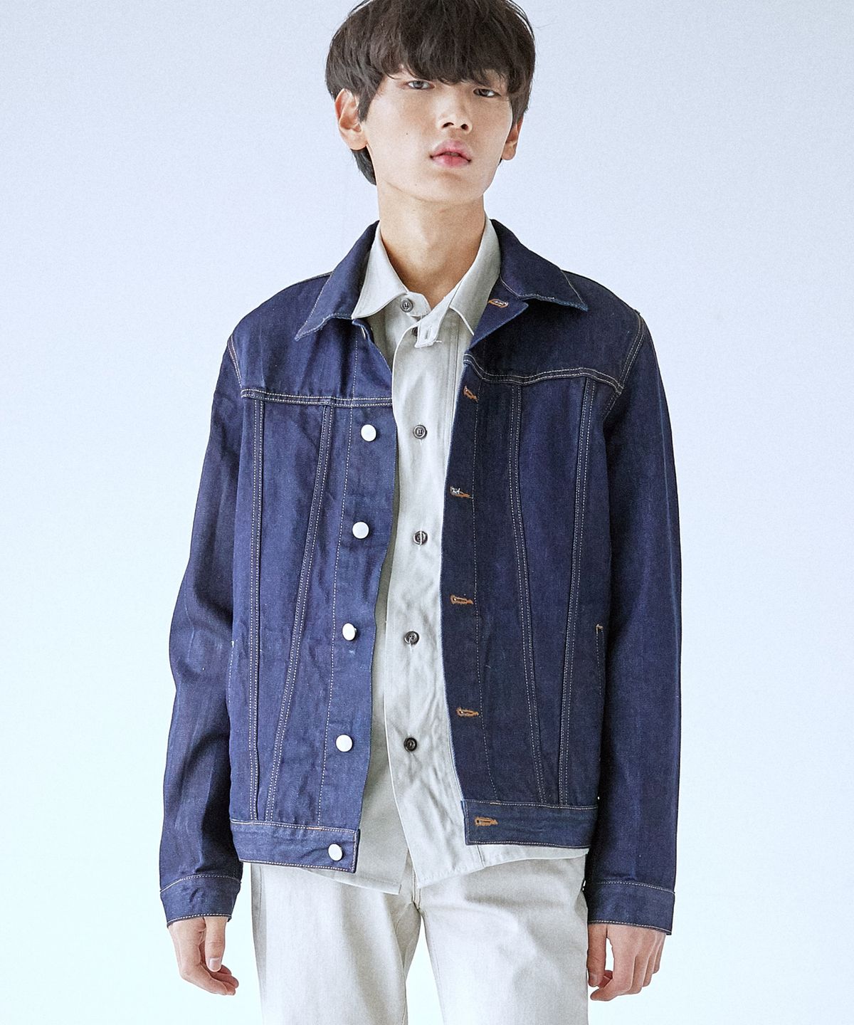 인타(INTAR) 생지 데님 자켓