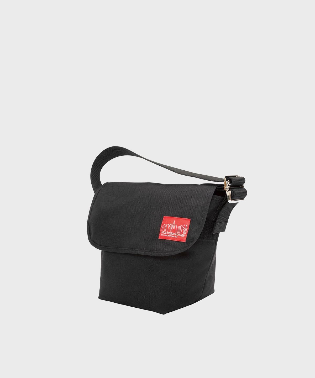 맨하탄 포티지(MANHATTAN PORTAGE) 1605V 빈티지 메신저백 S BLACK