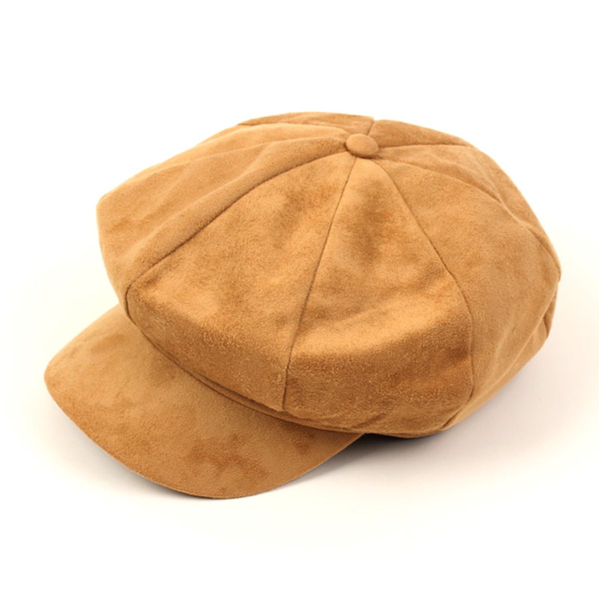 유니버셜 케미스트리(UNIVERSAL CHEMISTRY) Suede Beige Newsboy Cap 스웨이드 뉴스보이캡