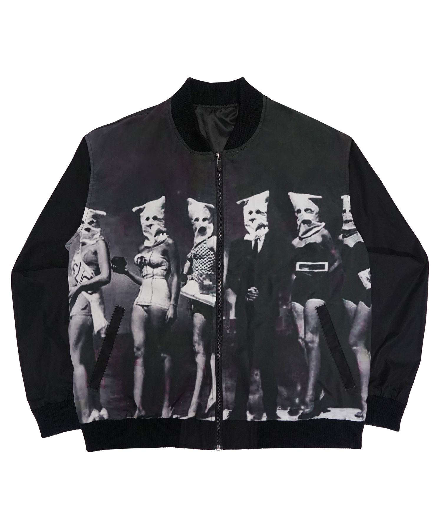 MUSINSA公式 | I AM NOT A HUMAN BEING PLASTIC FACE BLOUSON JACKET - O/C