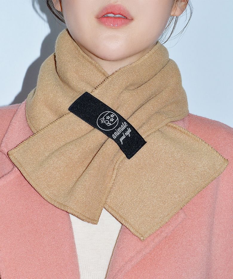 달별 세미 후리스머플러 2color (camel)