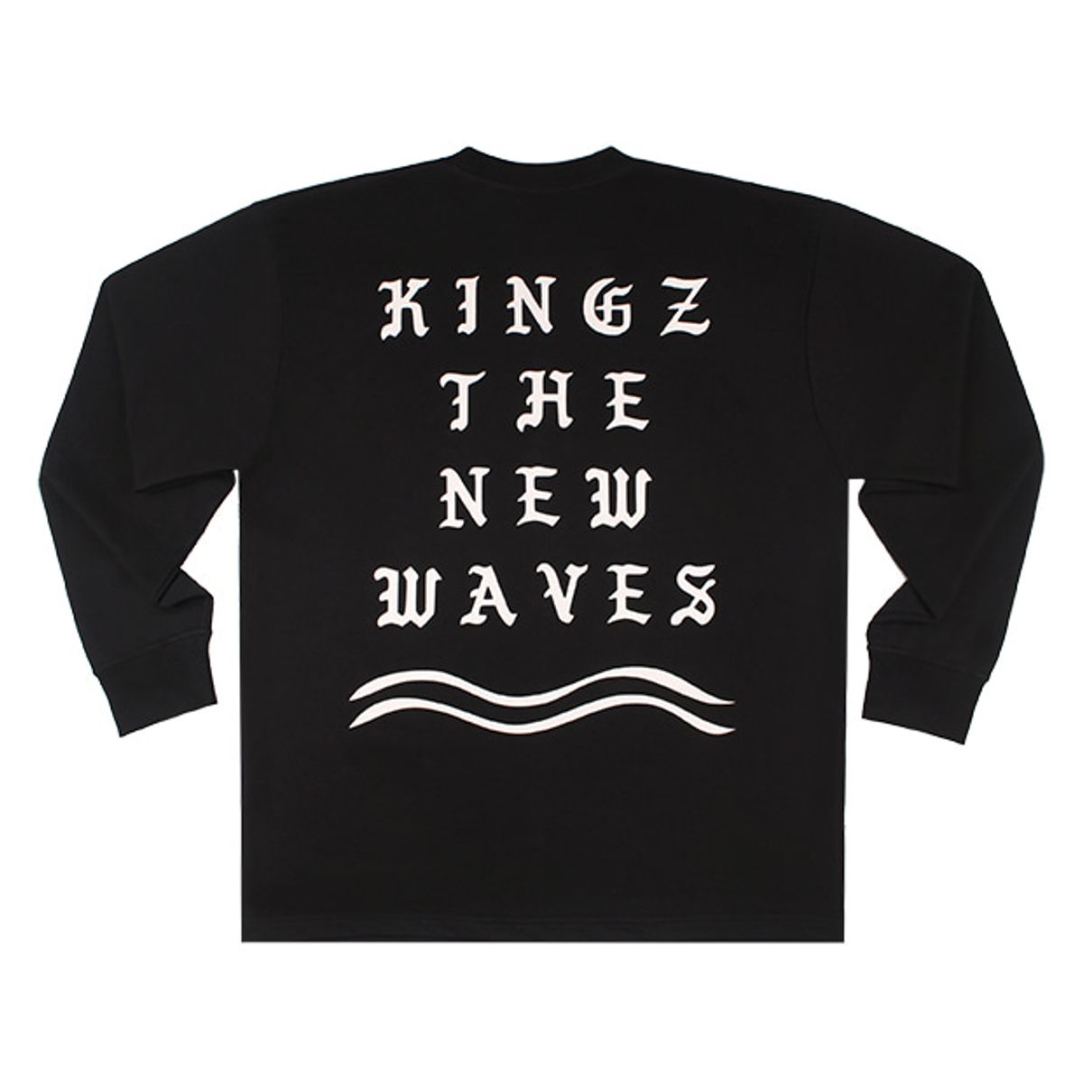 러프킹즈(LUFF KINGZ) 킹즈 더 뉴 웨이브 롱 슬리브 (블랙)