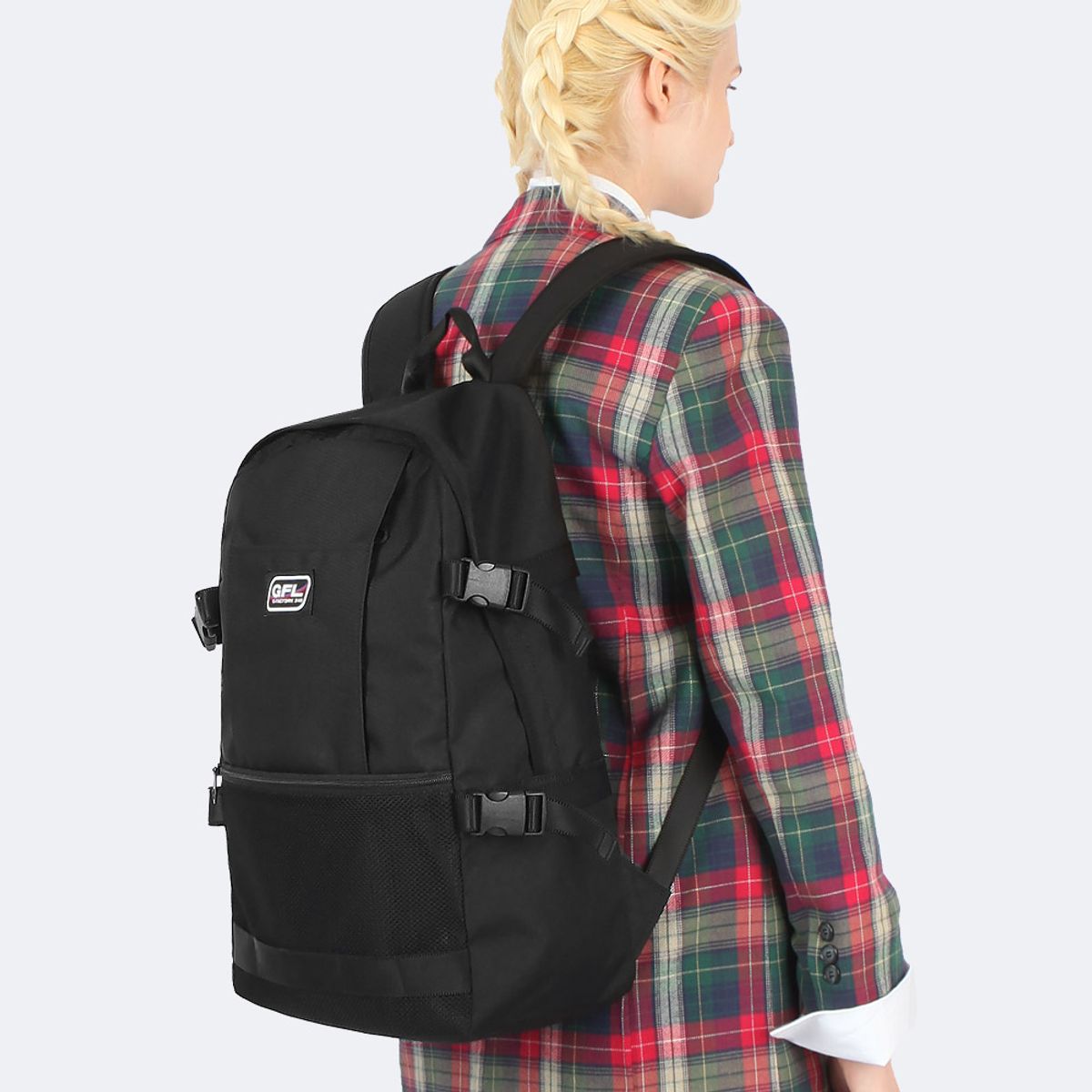 지플랫(G-FLAT) K100 로직 백팩 (BLACK)
