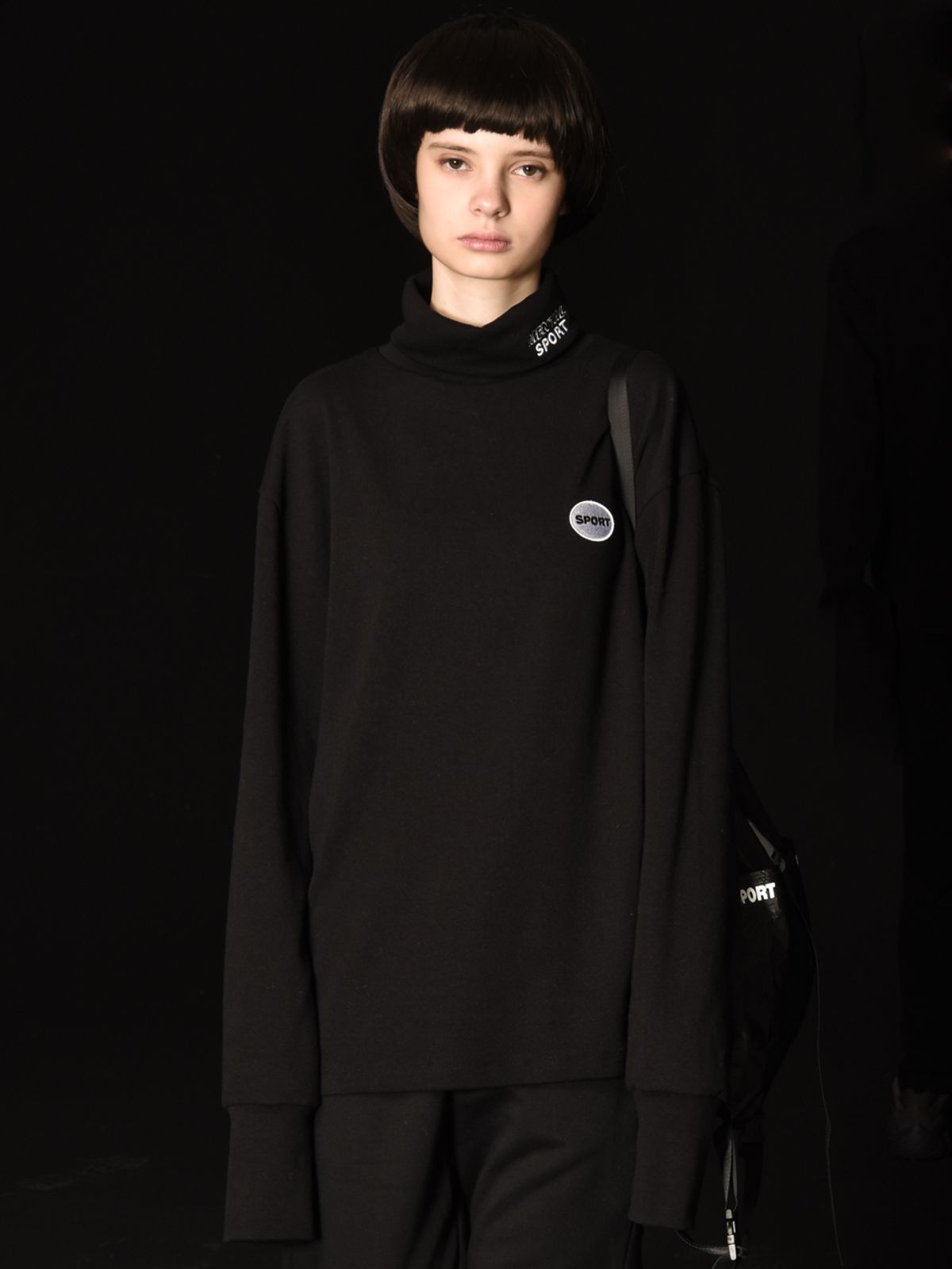 피그밀리언(PIGMILLION) 멘탈 스포츠 폴라티 (BLACK)
