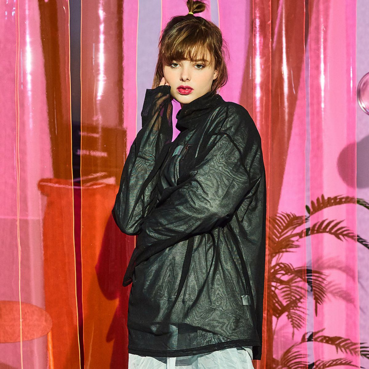 알엔오티(RNOT) X-RAY MESH MOCKNECK