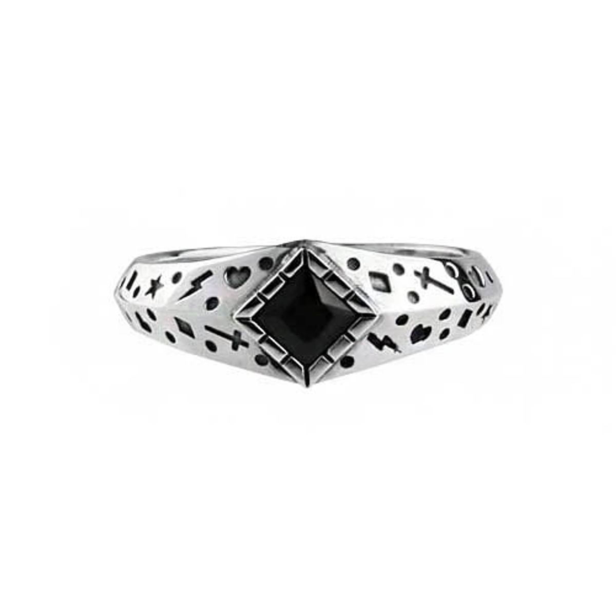 어나니머스아티즌(ANONYMOUS ARTISAN) Oldschool Dot Ring 1 -onyx