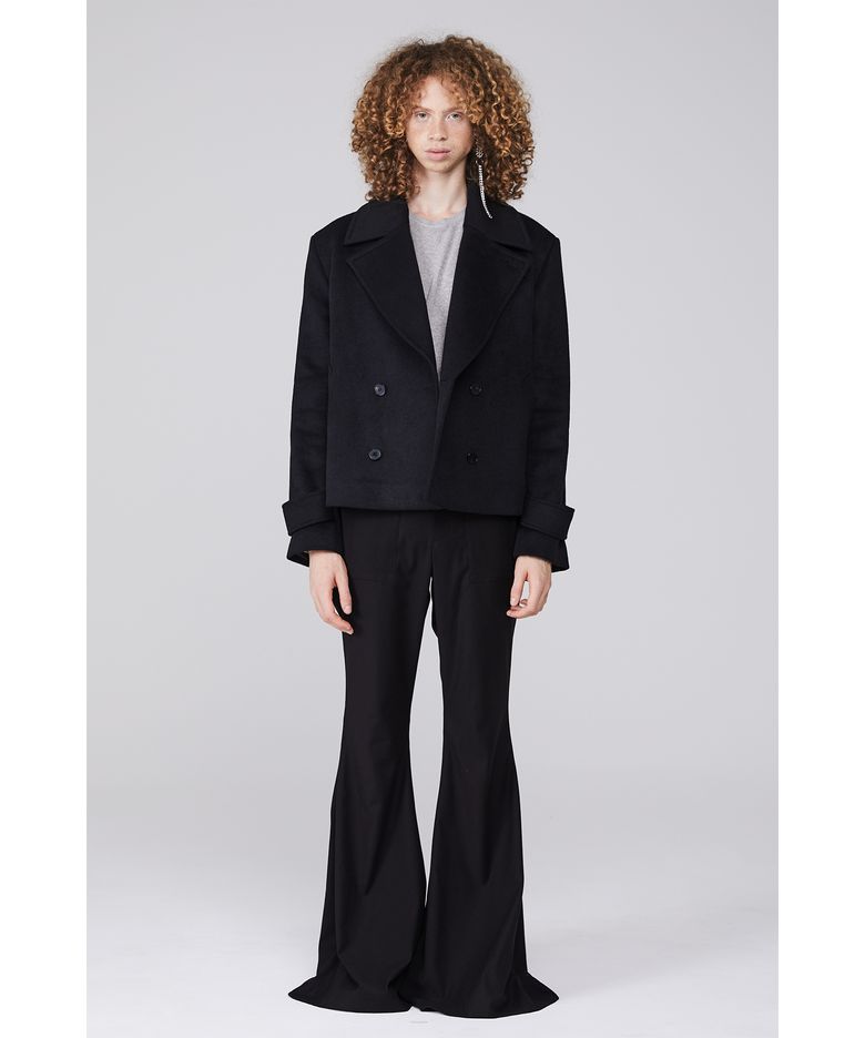 MILLIN WOOL BOOTS TROUSERS (Black)