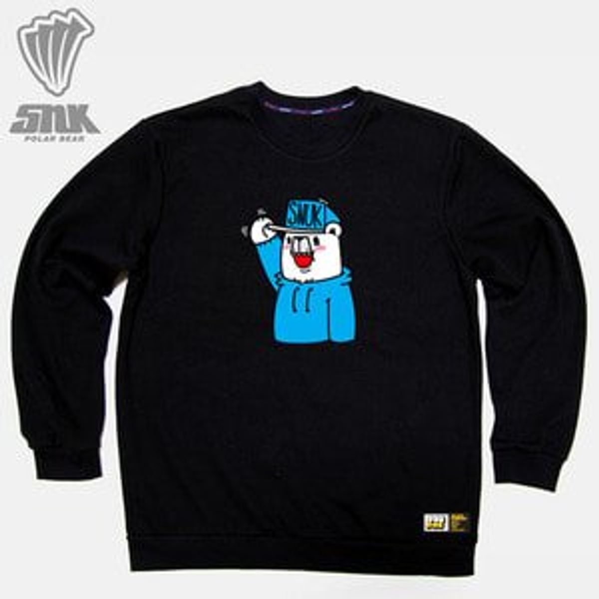 돌돌(DOLDOL) SNUK_MTM_23  북극곰 스노우보드 선수 스누크 캐릭터 맨투맨 긴팔티