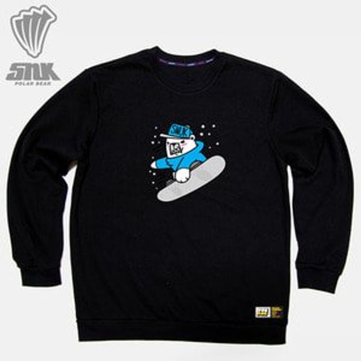 돌돌(DOLDOL) SNUK_MTM_24 북극곰 스노우보드 선수 스누크 캐릭터 맨투맨 긴팔티