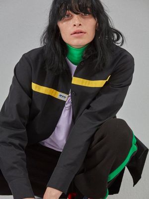 홈 프로텍팅 오버사이즈 셔츠/블랙