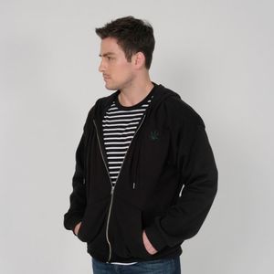 MHD173 스몰위드 후드집업 블랙